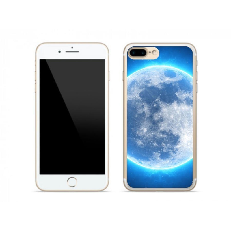 Gelový obal mmCase na mobil iPhone 8 Plus - zeměkoule