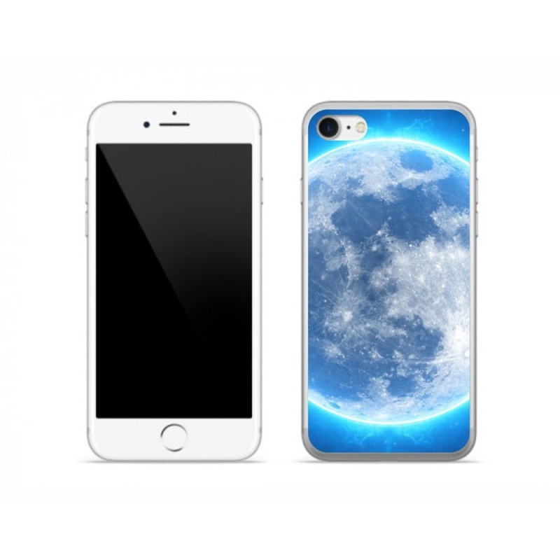 Gelový obal mmCase na mobil iPhone 8 - zeměkoule