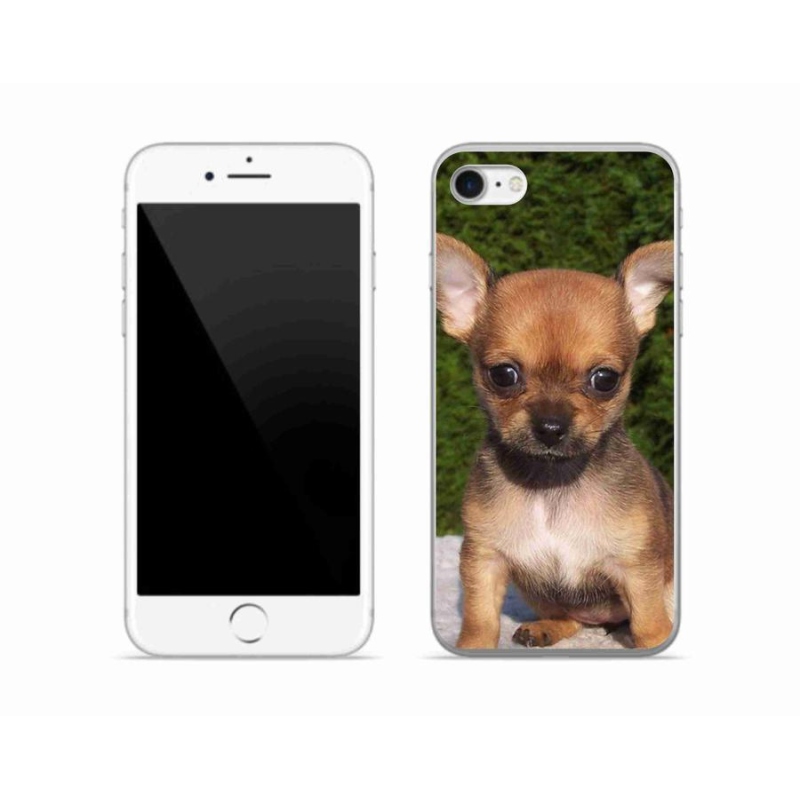 Gelový obal mmCase na mobil iPhone SE (2020) - čivava 3