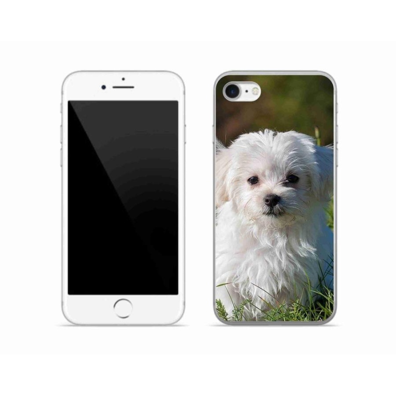 Gelový obal mmCase na mobil iPhone SE (2022) - bišonek