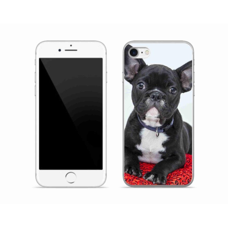 Gelový obal mmCase na mobil iPhone SE (2022) - buldok
