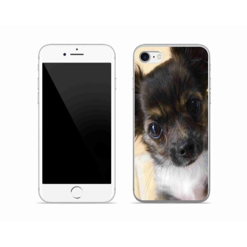 Gelový obal mmCase na mobil iPhone SE (2022) - čivava 2