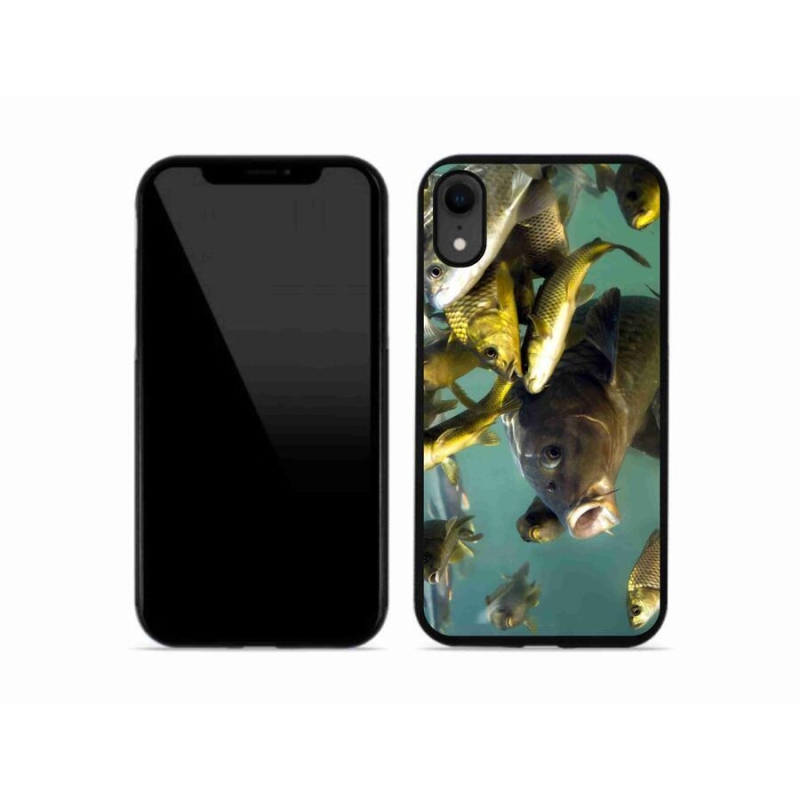 Gelový obal mmCase na mobil iPhone XR - hejno ryb
