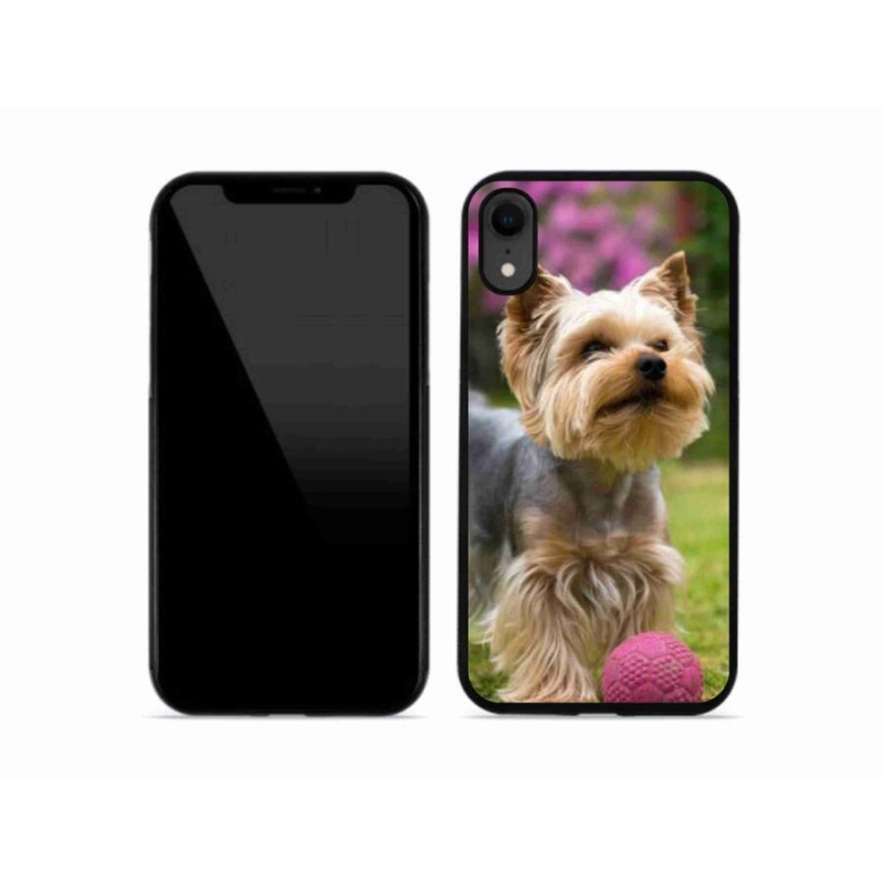 Gelový obal mmCase na mobil iPhone XR - jorkšír 4