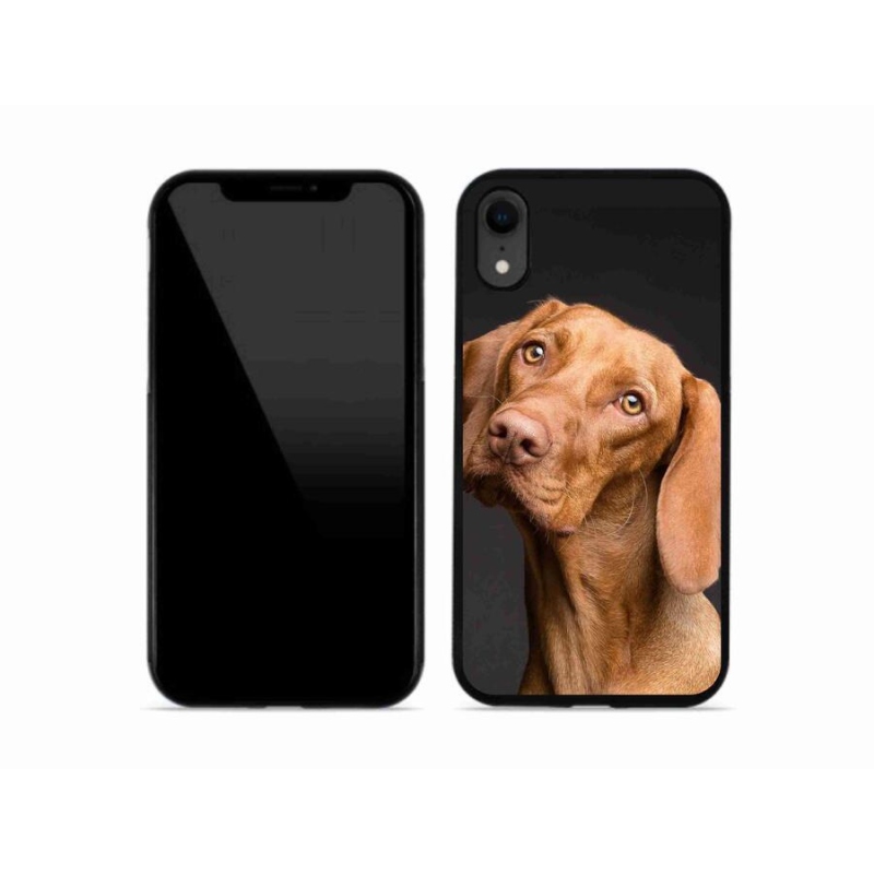Gelový obal mmCase na mobil iPhone XR - maďarský ohař