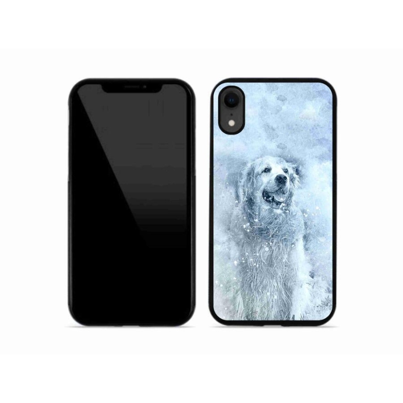 Gelový obal mmCase na mobil iPhone XR - retrívr