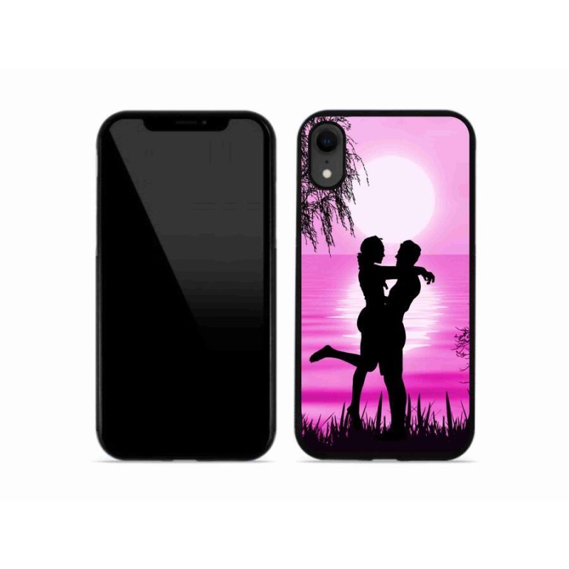 Gelový obal mmCase na mobil iPhone XR - západ slunce