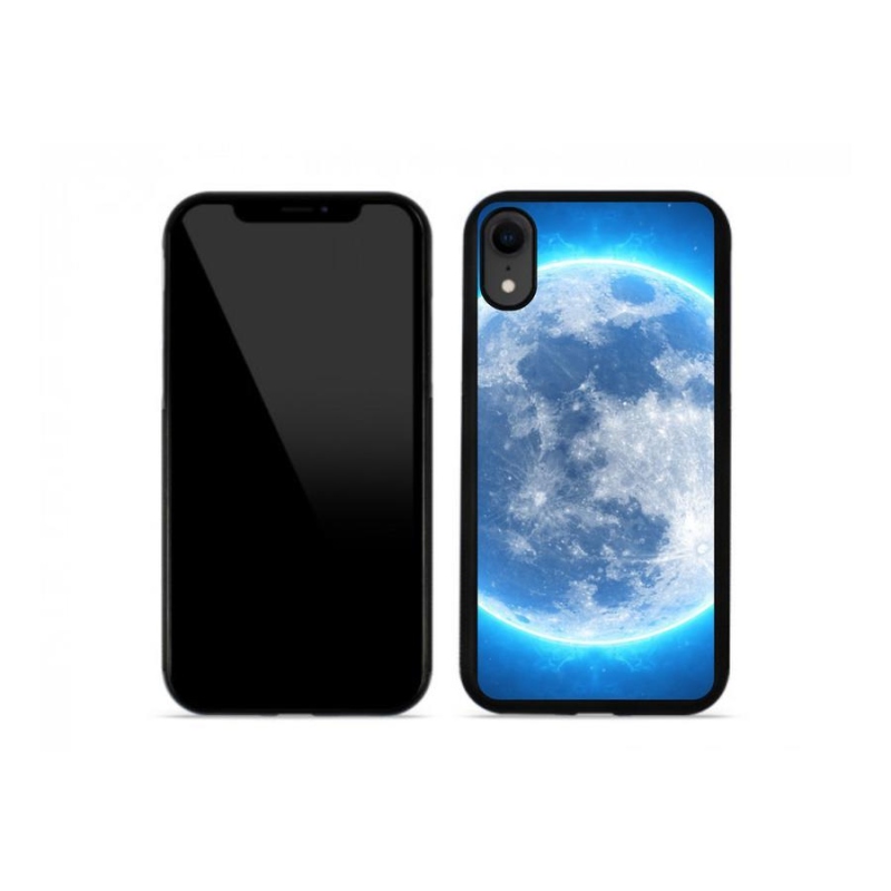 Gelový obal mmCase na mobil iPhone XR - zeměkoule