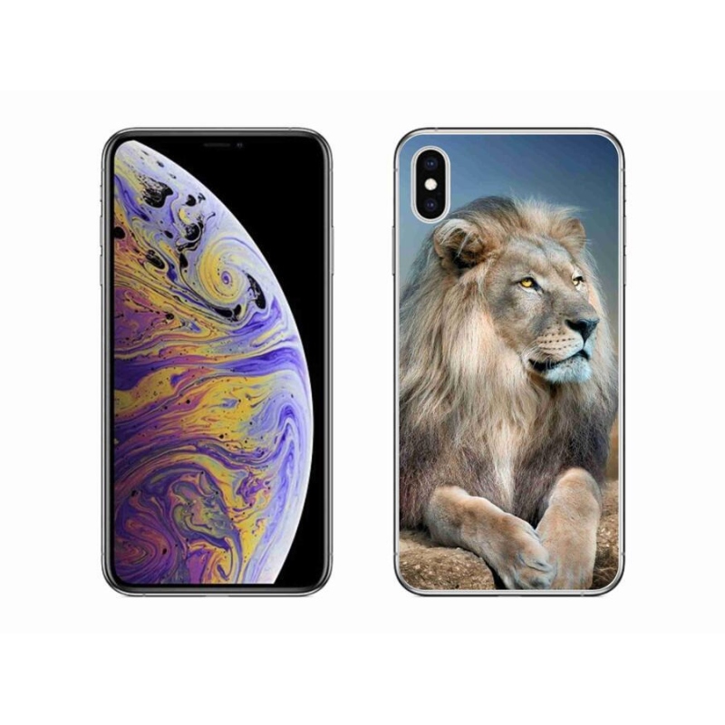 Gelový obal mmCase na mobil iPhone XS Max - lev 1