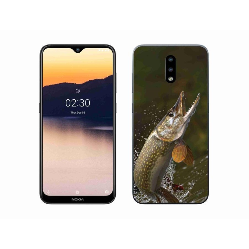 Gelový obal mmCase na mobil Nokia 2.3 - štika