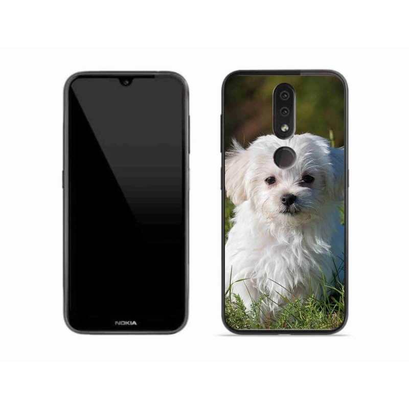 Gelový obal mmCase na mobil Nokia 4.2 - bišonek
