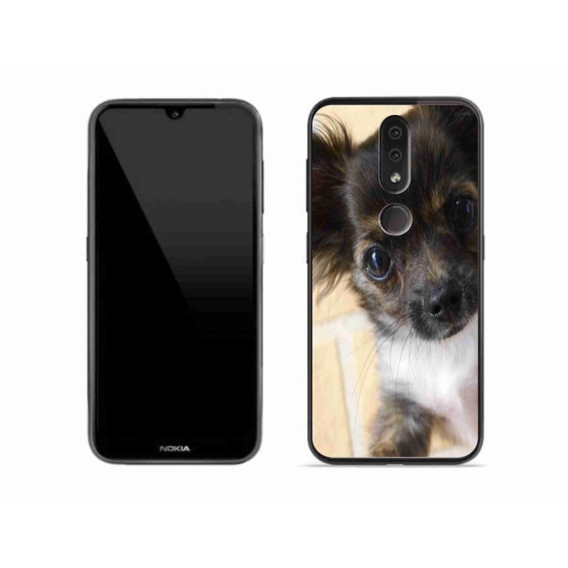 Gelový obal mmCase na mobil Nokia 4.2 - čivava 2