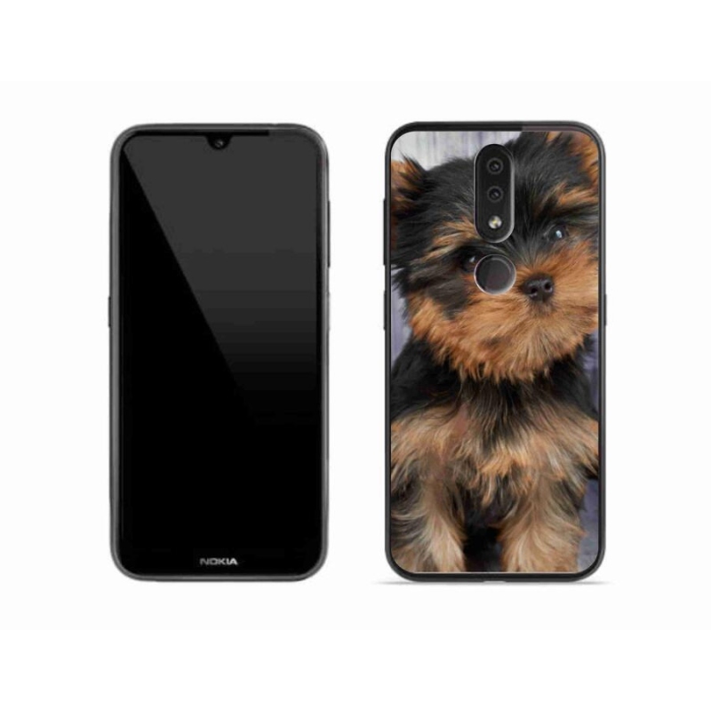 Gelový obal mmCase na mobil Nokia 4.2 - jorkšír 9