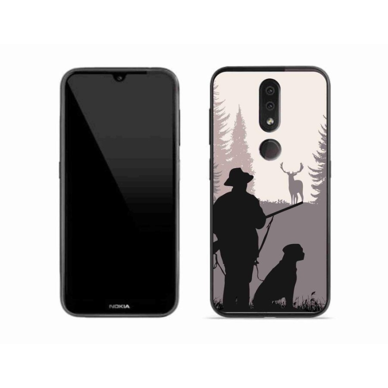 Gelový obal mmCase na mobil Nokia 4.2 - lov 2