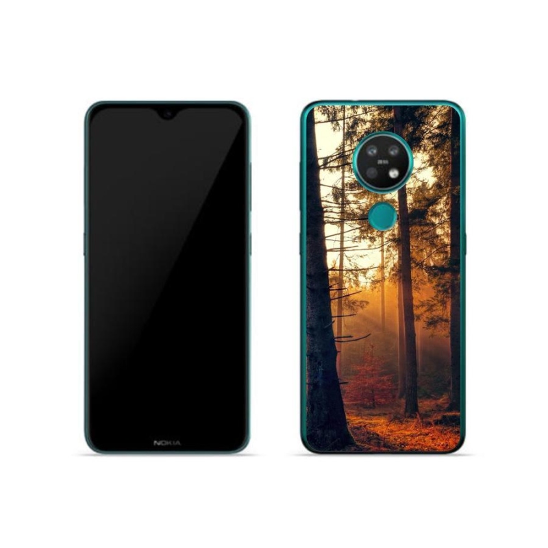 Gelový obal mmCase na mobil Nokia 6.2 - les