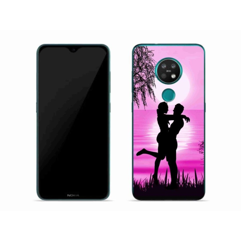 Gelový obal mmCase na mobil Nokia 6.2 - západ slunce