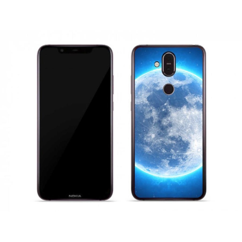 Gelový obal mmCase na mobil Nokia 7.1 Plus - zeměkoule
