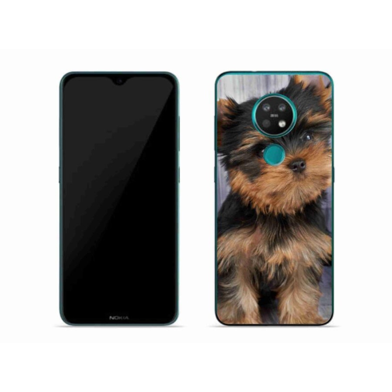 Gelový obal mmCase na mobil Nokia 7.2 - jorkšír 9