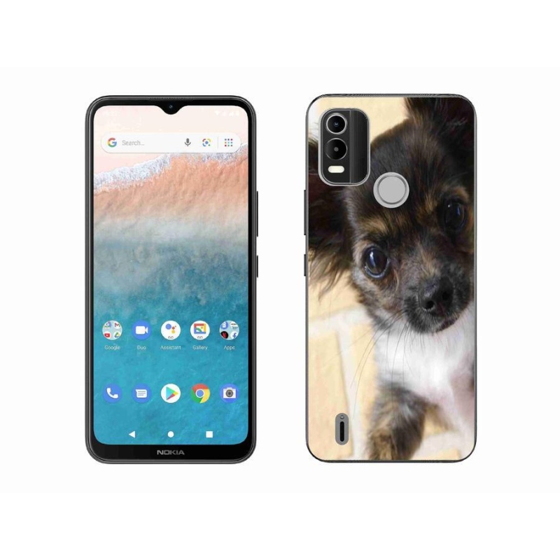 Gelový obal mmCase na mobil Nokia C21 Plus - čivava 2