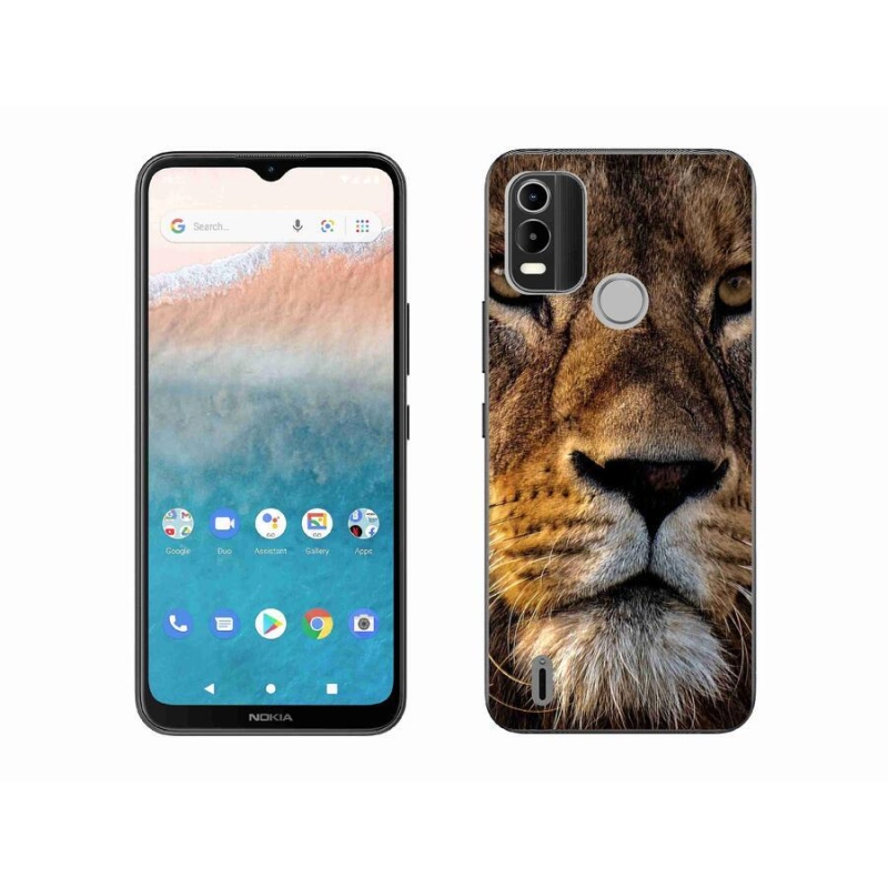 Gelový obal mmCase na mobil Nokia C21 Plus - lev