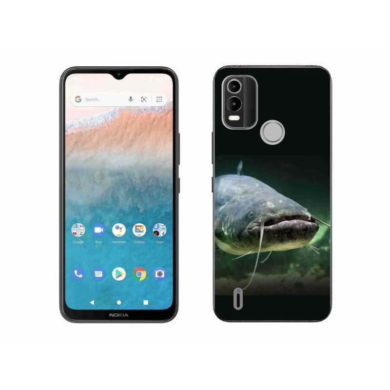 Gelový obal mmCase na mobil Nokia C21 Plus - sumec