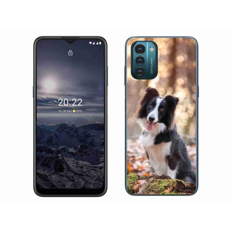 Gelový obal mmCase na mobil Nokia G11/G21 - border kolie 1