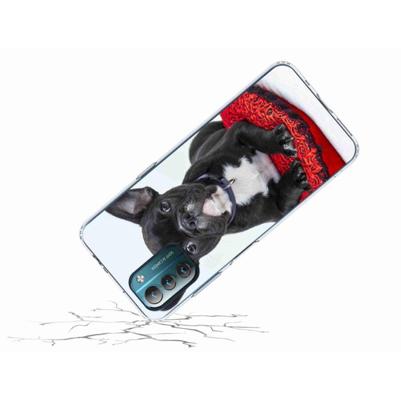 Gelový obal mmCase na mobil Nokia G11/G21 - buldok