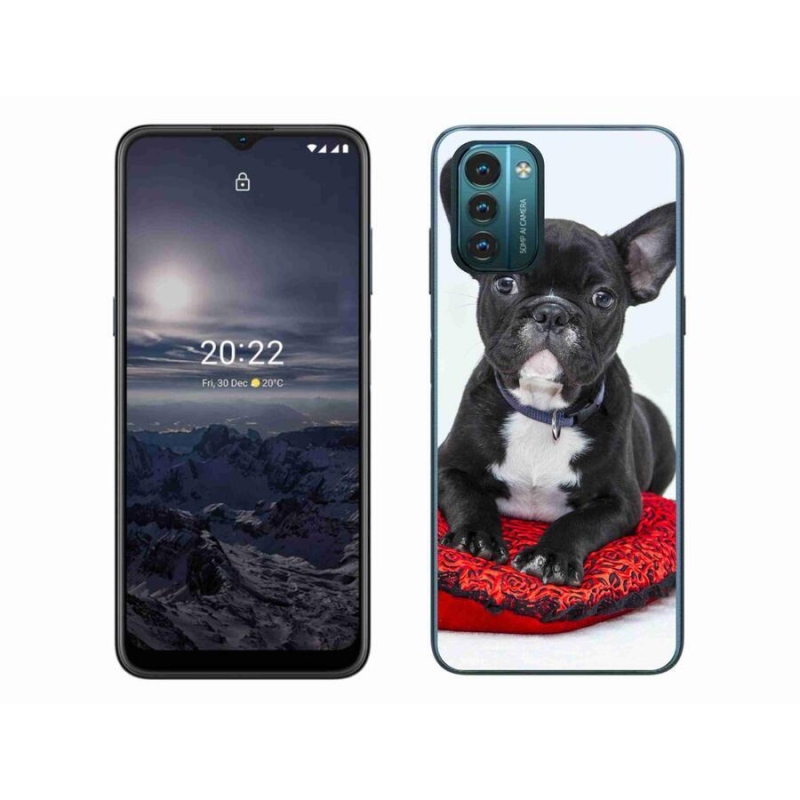 Gelový obal mmCase na mobil Nokia G11/G21 - buldok