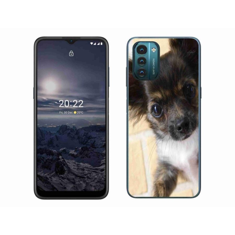 Gelový obal mmCase na mobil Nokia G11/G21 - čivava 2