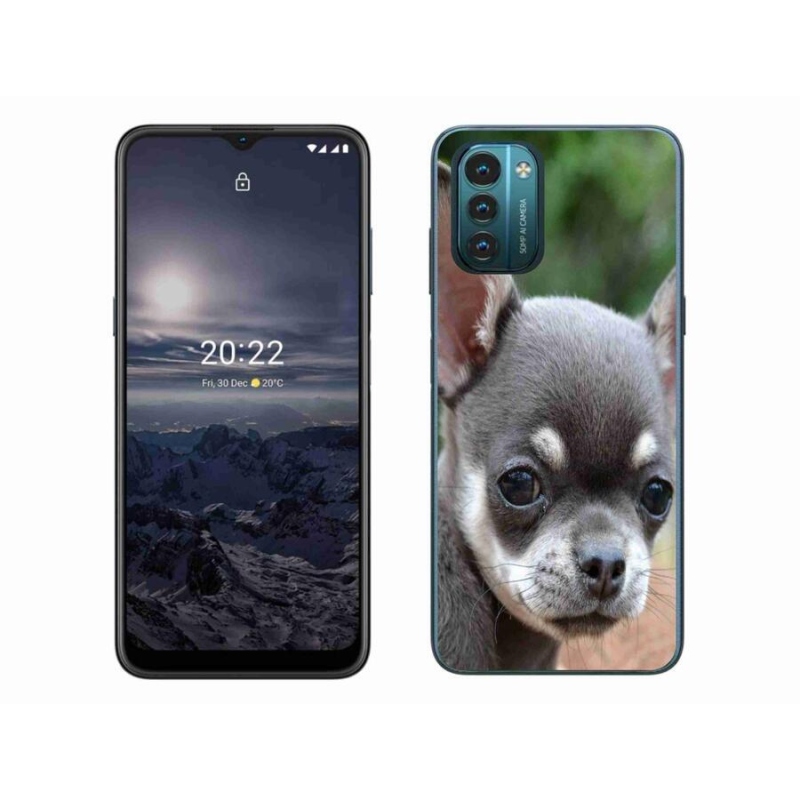 Gelový obal mmCase na mobil Nokia G11/G21 - čivava