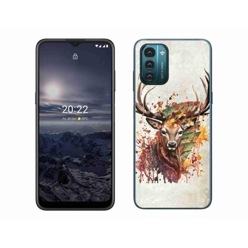 Gelový obal mmCase na mobil Nokia G11/G21 - jelen 1
