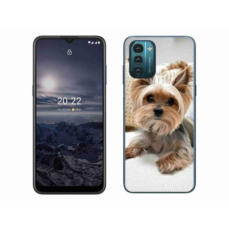 Gelový obal mmCase na mobil Nokia G11/G21 - jorkšír 5