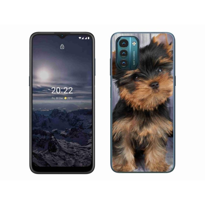 Gelový obal mmCase na mobil Nokia G11/G21 - jorkšír 9