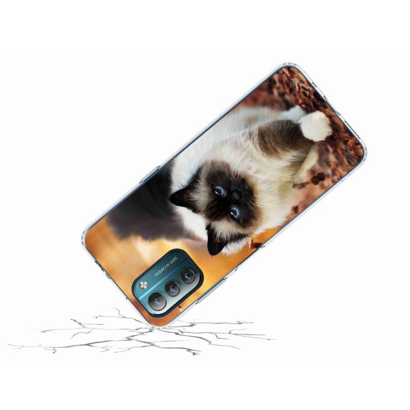 Gelový obal mmCase na mobil Nokia G11/G21 - kočka