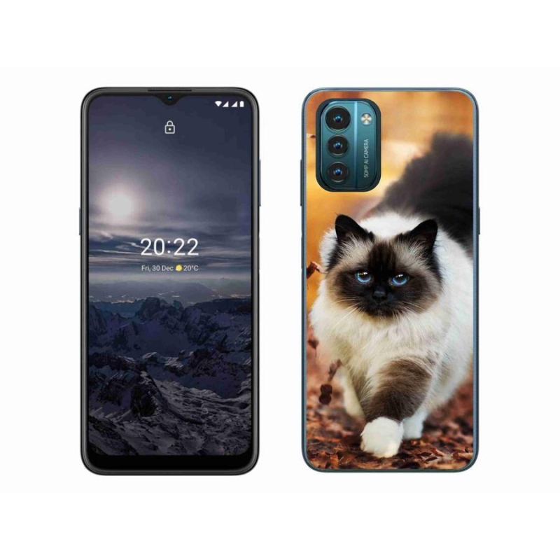 Gelový obal mmCase na mobil Nokia G11/G21 - kočka