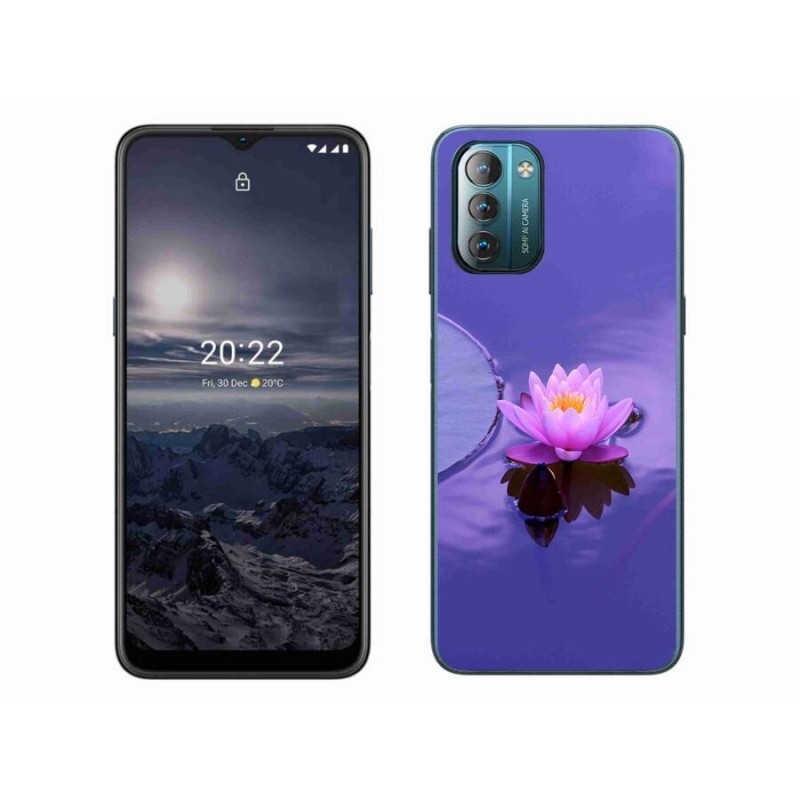 Gelový obal mmCase na mobil Nokia G11/G21 - květ na hladině