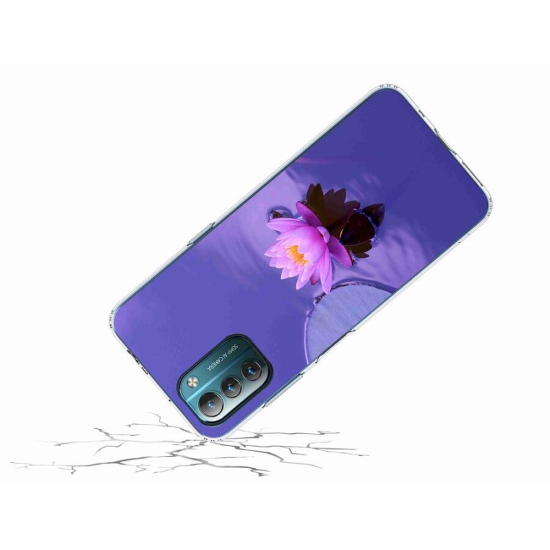 Gelový obal mmCase na mobil Nokia G11/G21 - květ na hladině