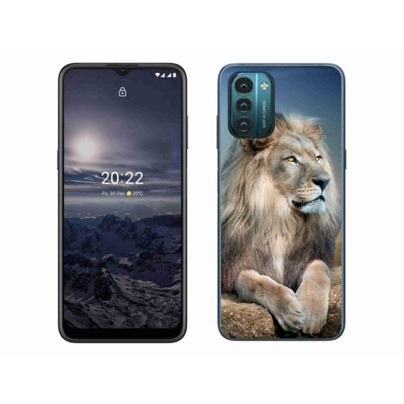 Gelový obal mmCase na mobil Nokia G11/G21 - lev 1