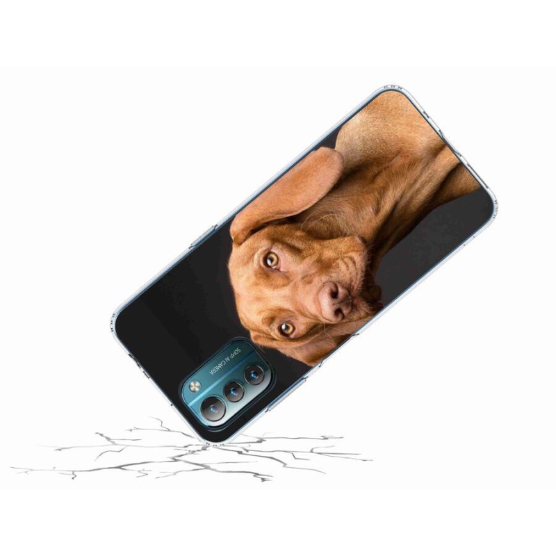 Gelový obal mmCase na mobil Nokia G11/G21 - maďarský ohař