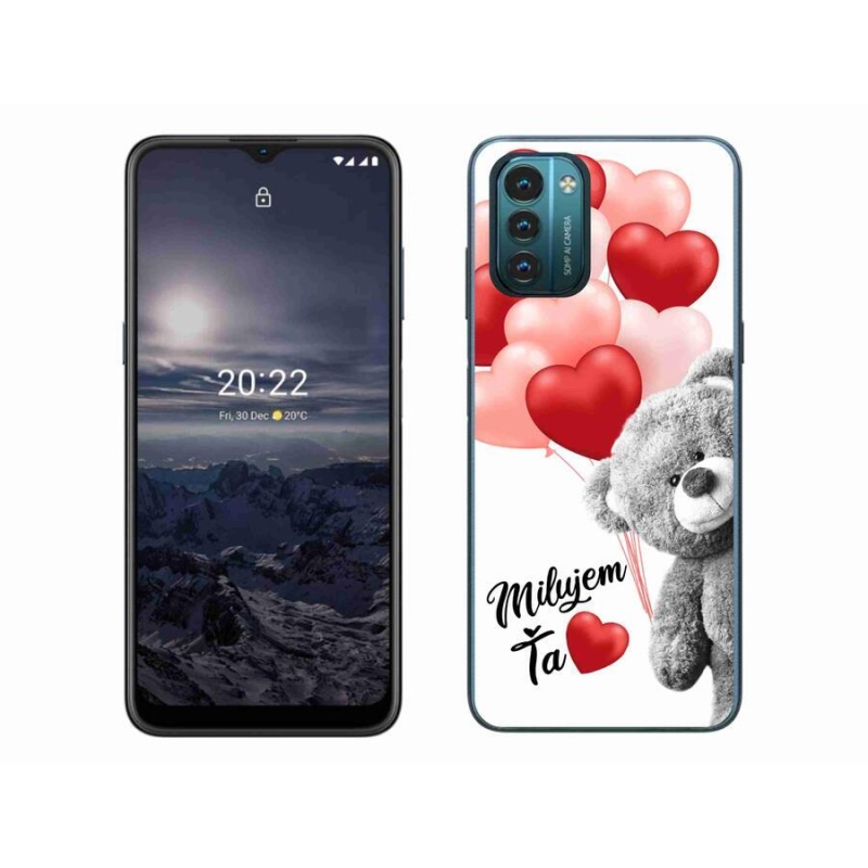 Gelový obal mmCase na mobil Nokia G11/G21 - milujem Ťa sk