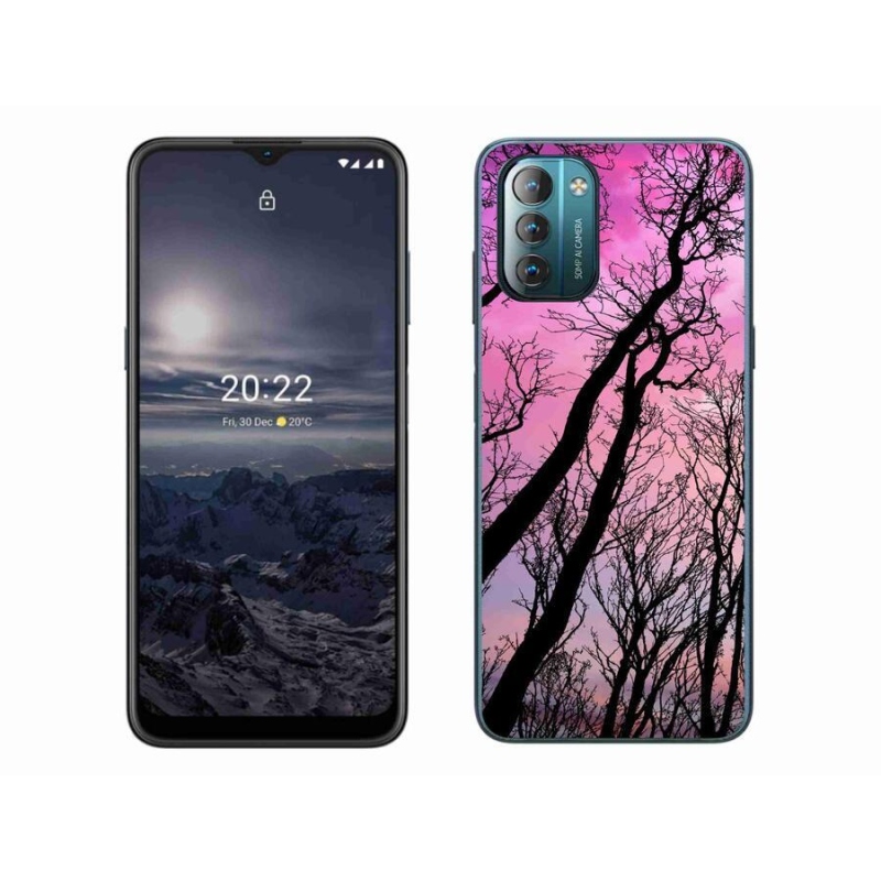 Gelový obal mmCase na mobil Nokia G11/G21 - opadané stromy