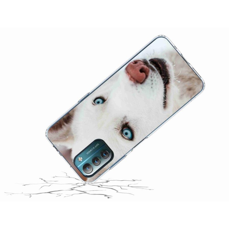 Gelový obal mmCase na mobil Nokia G11/G21 - psí pohled