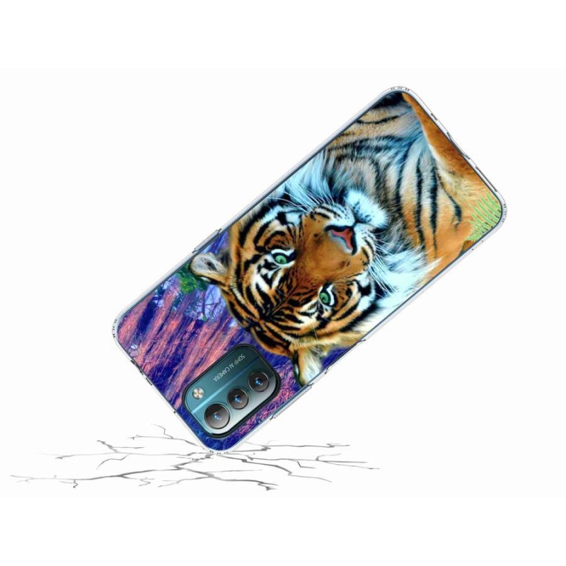 Gelový obal mmCase na mobil Nokia G11/G21 - tygr