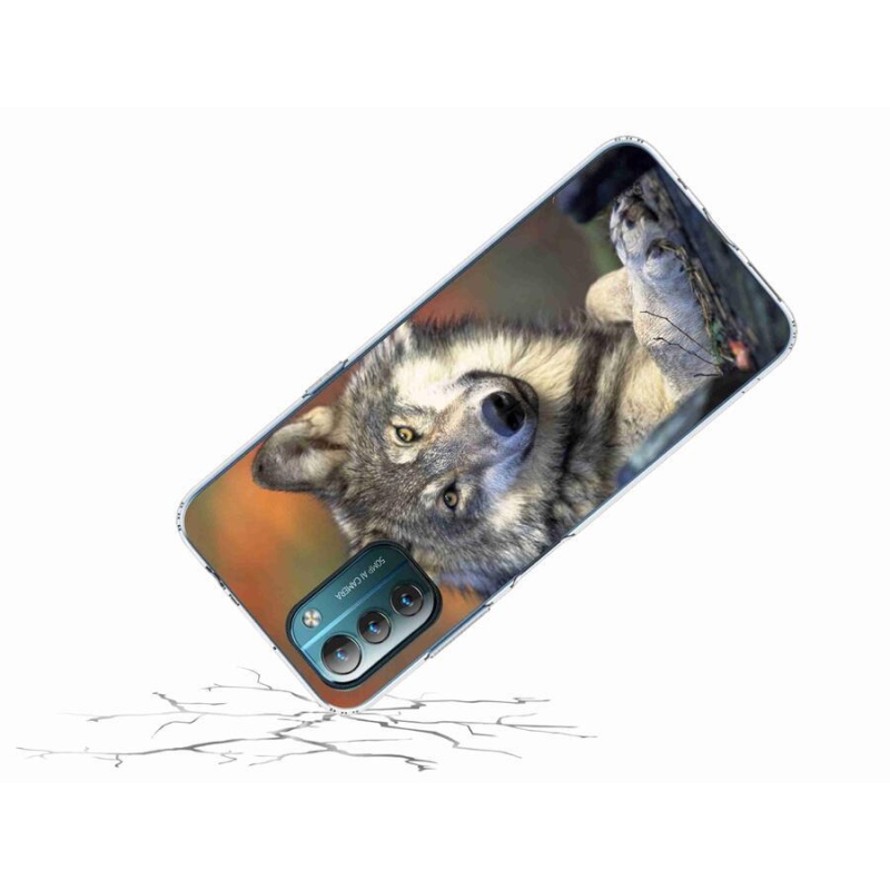 Gelový obal mmCase na mobil Nokia G11/G21 - vlk