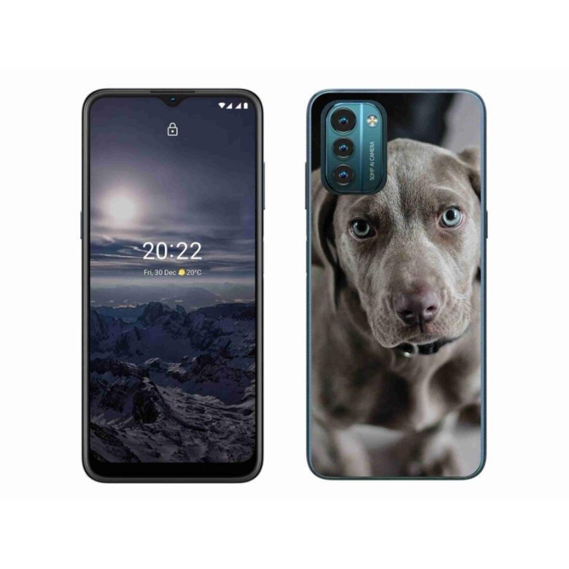 Gelový obal mmCase na mobil Nokia G11/G21 - výmarský ohař