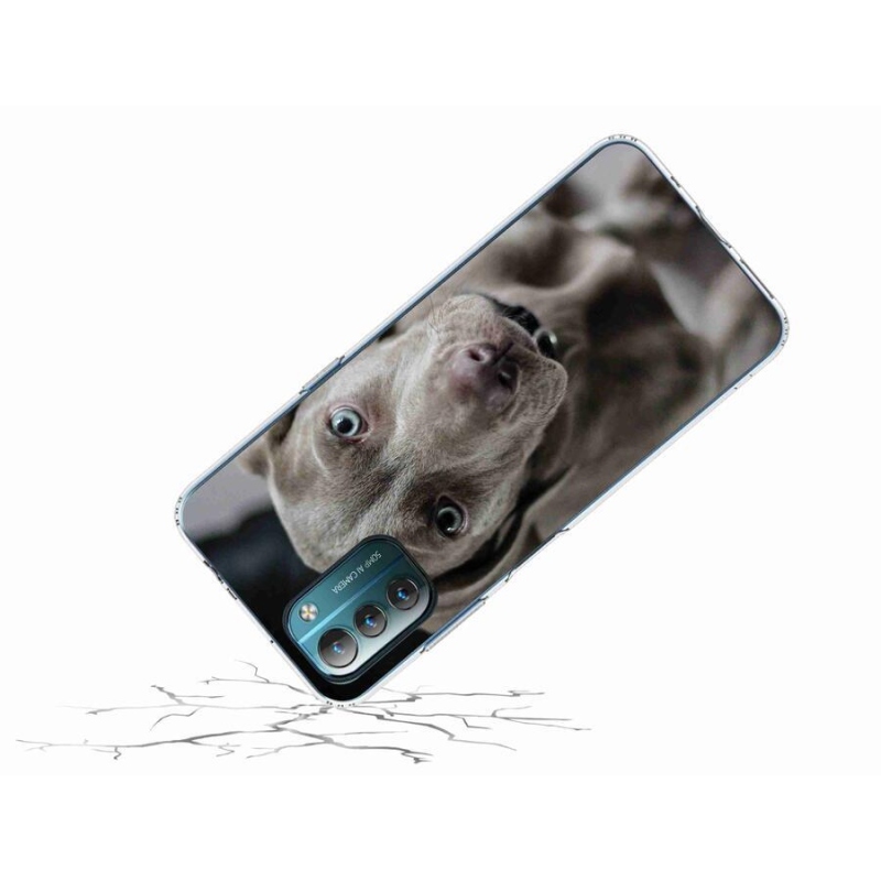 Gelový obal mmCase na mobil Nokia G11/G21 - výmarský ohař