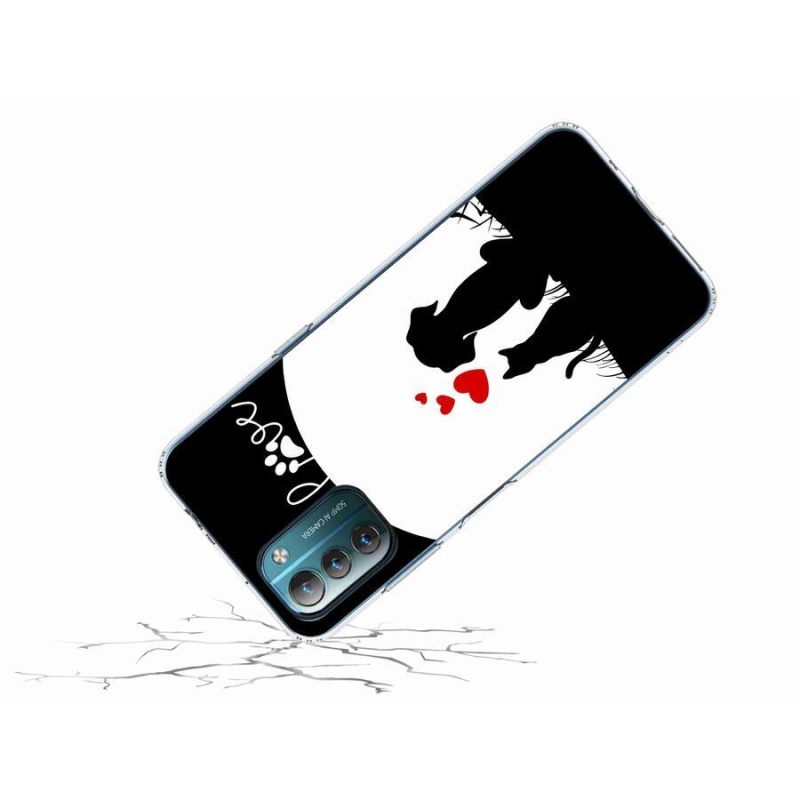 Gelový obal mmCase na mobil Nokia G11/G21 - zvířecí láska