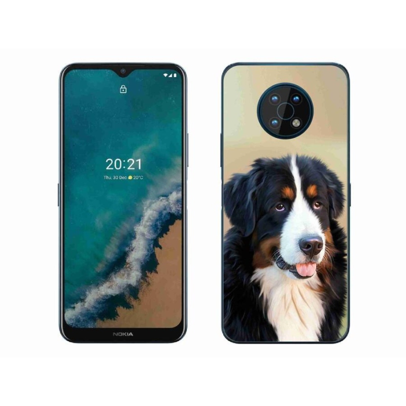 Gelový obal mmCase na mobil Nokia G50 - bernský salašnický pes