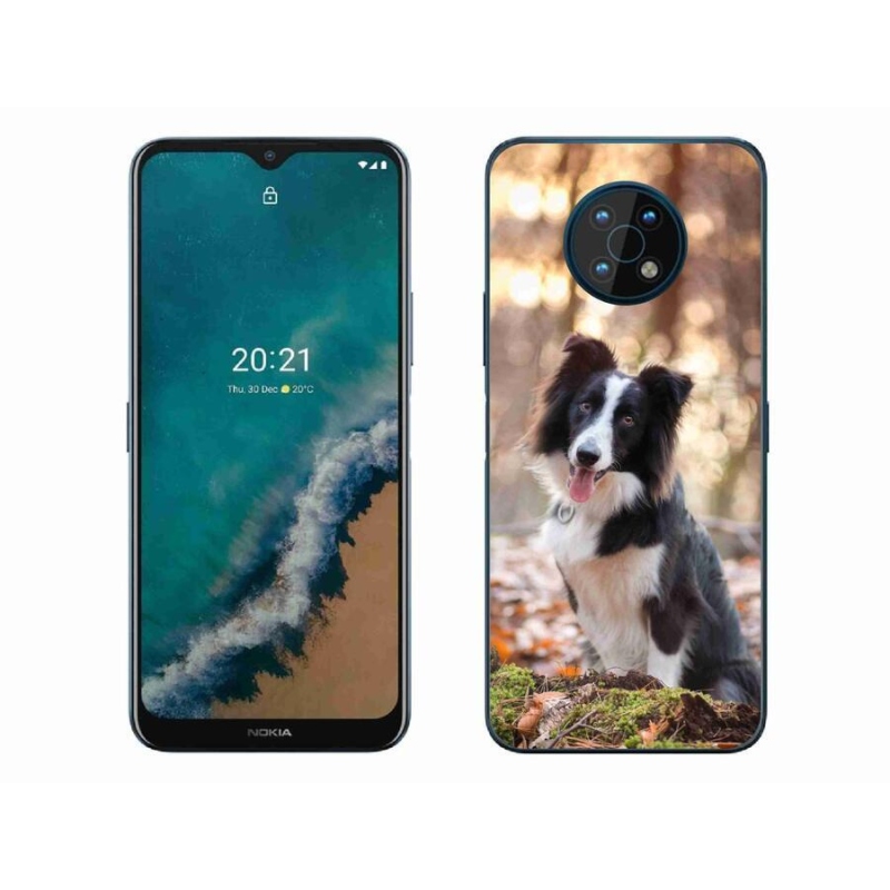 Gelový obal mmCase na mobil Nokia G50 - border kolie 1