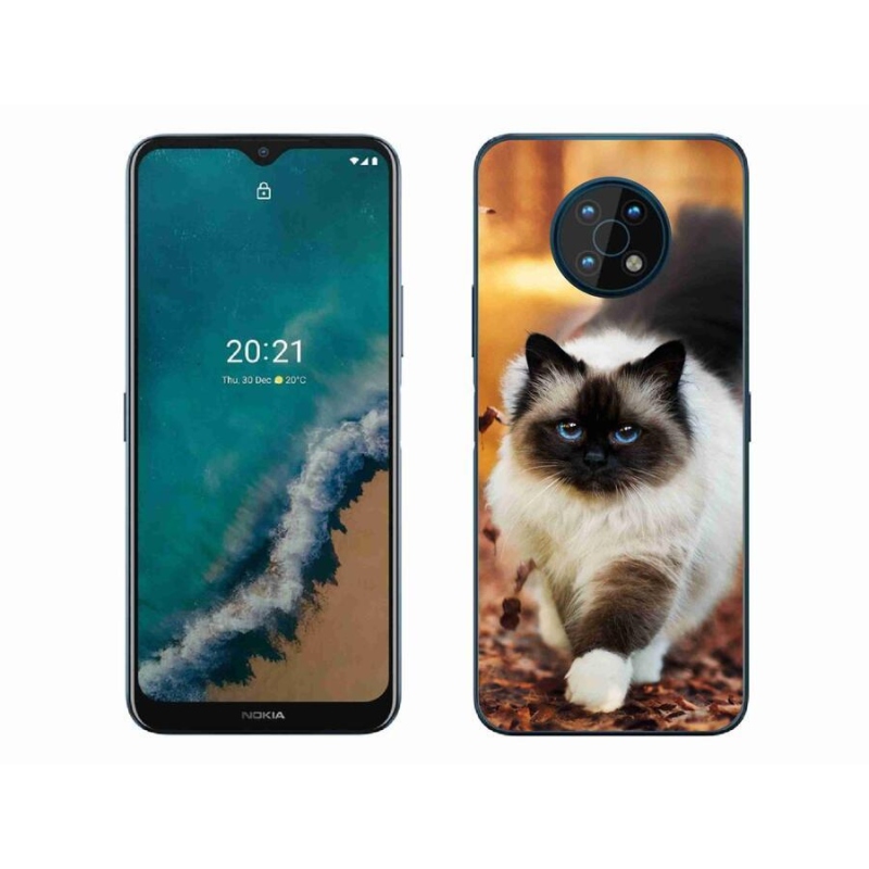 Gelový obal mmCase na mobil Nokia G50 - kočka
